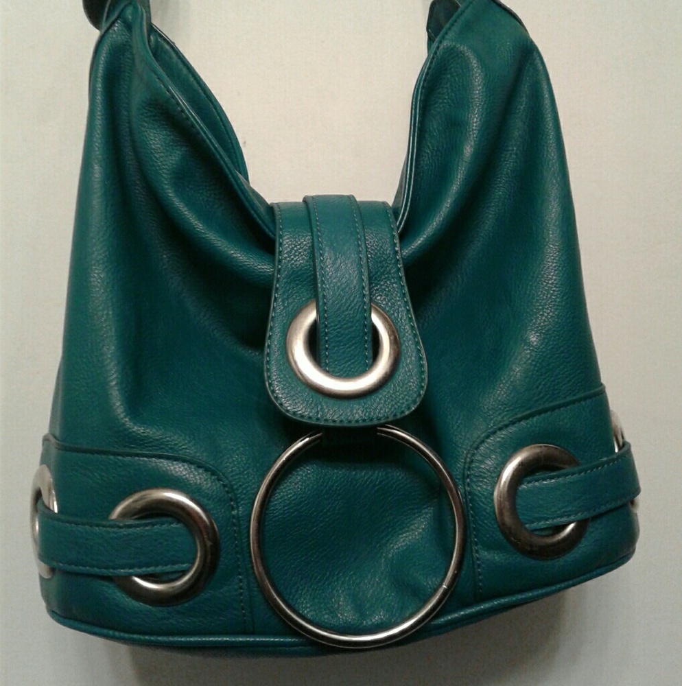 Big Buddha Santa Barbara tourqois handbag